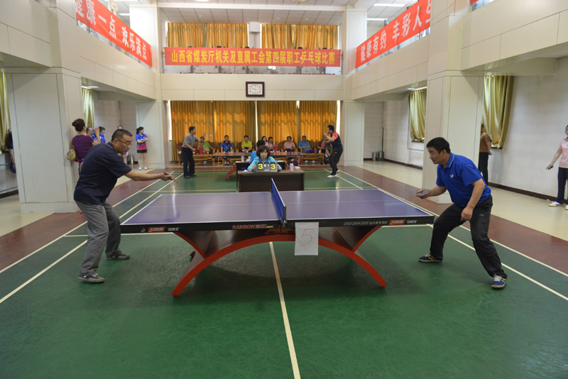 山西省煤炭规划设计院乒乓球队获女子团体第四名(图1)